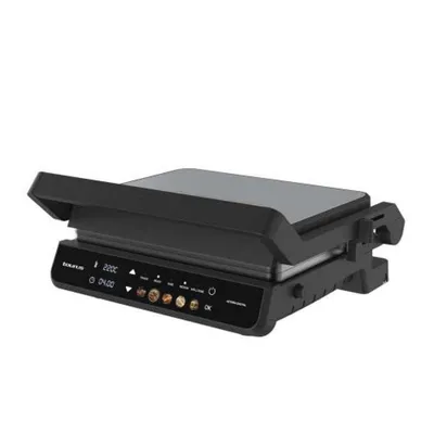Kontaktgrill Taurus Apto 2000W Antihaft 2 Sandwiches 5 Programme Schwarz