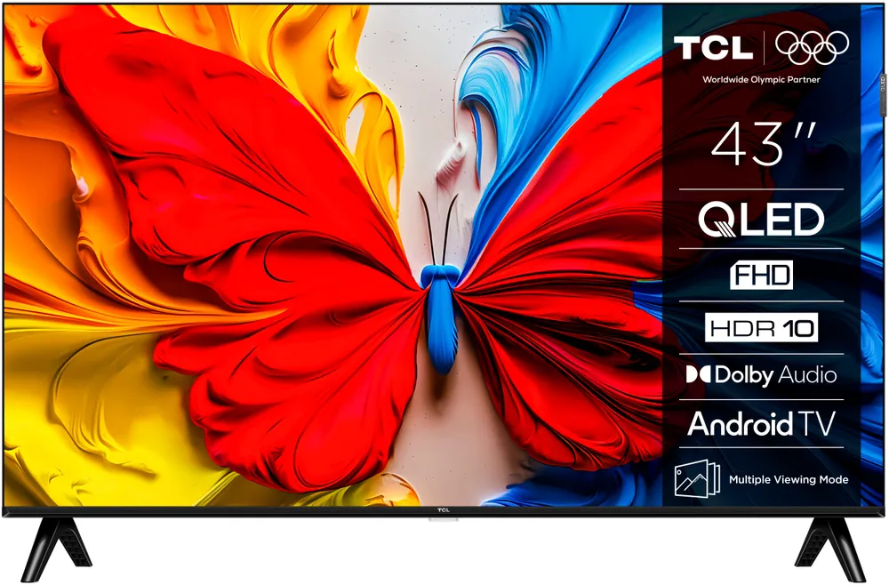 TV TCL QLED 43S5K 43" Full HD Smart TV WLAN Android HDR10