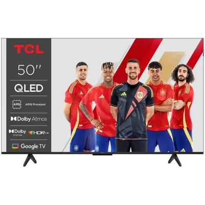 TV TCL QLED 50P7K 50" 4K UltraHD 60Hz Smart TV Google TV HDR10 Dolby Vision Atmos