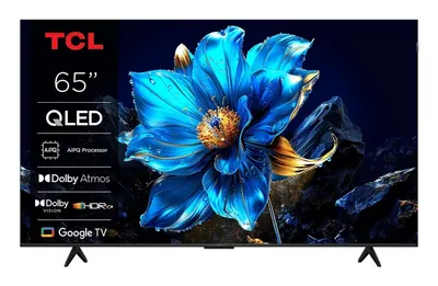 TV TCL QLED 65T69C 65" 4K Smart TV Direct-LED Google TV Metallic