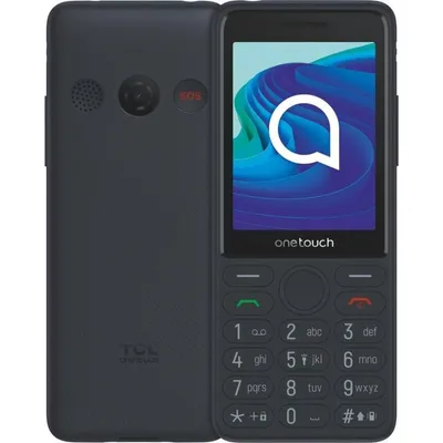 TCL Onetouch 4042S 4G 2,8" Große Tasten SOS Dunkelgrau