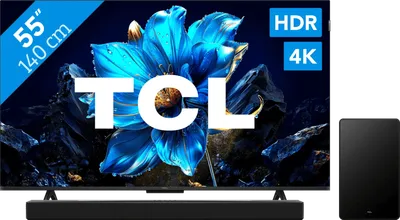 TCL 55 Zoll QLED P71K 4K (2025) + TCL Q65H
