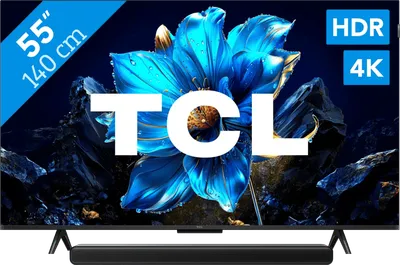 TCL 55 Zoll QLED P71K 4K (2025) + TCL S45H 2.0 Soundbar