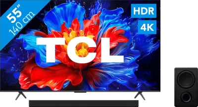 TCL 55 Zoll QLED P81K 4K (2025) + TCL Q65H