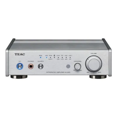 Audioverstärker Teac AI-303-S 25W Bluetooth 4.2 Silber Fernbedienung