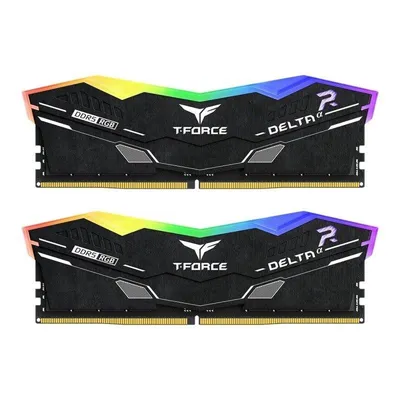 Arbeitsspeicher RAM Team Group T-Force Deltaα RGB 32GB 2x16GB DDR5 6000MHz CL30 AMD EXPO Schwarz