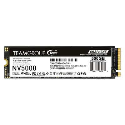 Teamgroup SSD 500GB NV5000 TM8FGM500G0C101 PCIe M.2 PCIe 4.0 x4