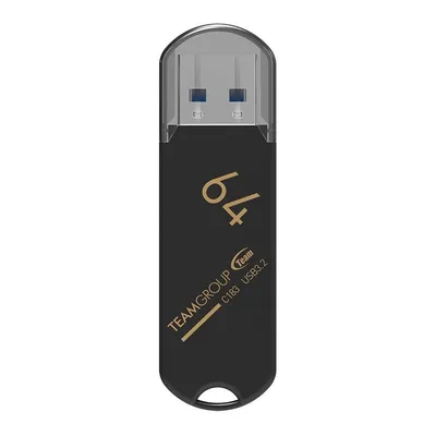 USB-Stick Team Group C183 64 GB USB-A 3.2 Gen 1 schwarz
