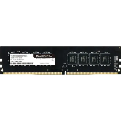 Team Group Elite UDIMM DDR4 2666 MHz 16 GB CL19