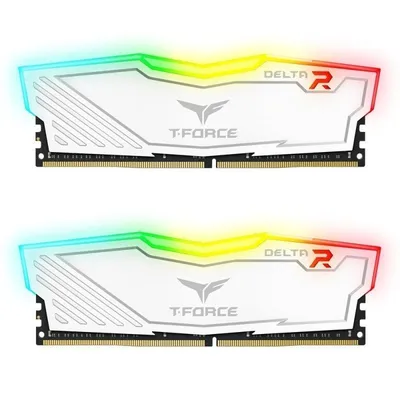 Team Group T-Force Delta RGB DDR4 3600 MHz PC4-28800 16 GB 2 x 8 GB CL18 Weiß