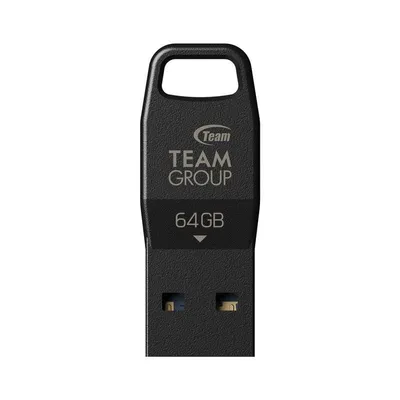 USB-Stick Team Group S5 64 GB USB-A 3.2 Gen 1 Schwarz ohne Kappe