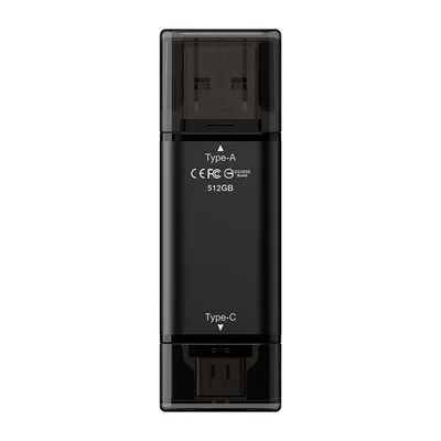USB-Stick Team Group X1 MAX 512 GB USB-A und USB-C 1000 MB/s