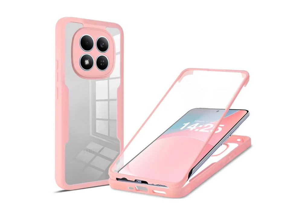 Tec-Expert Handyhülle 360 Grad Handy Hülle für Xiaomi Redmi Note 15 Pro+ 5G 6.83 Zoll, 6.83, Rundum Schutz Cover Case Bumper robust Vollschutz