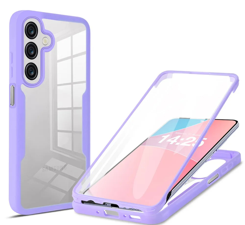 Tec-Expert Handyhülle 360 Grad Hülle für Samsung Galaxy A26 5G 6.5 Zoll, 6.5, Rundum Schutz Cover Case Hülle robust