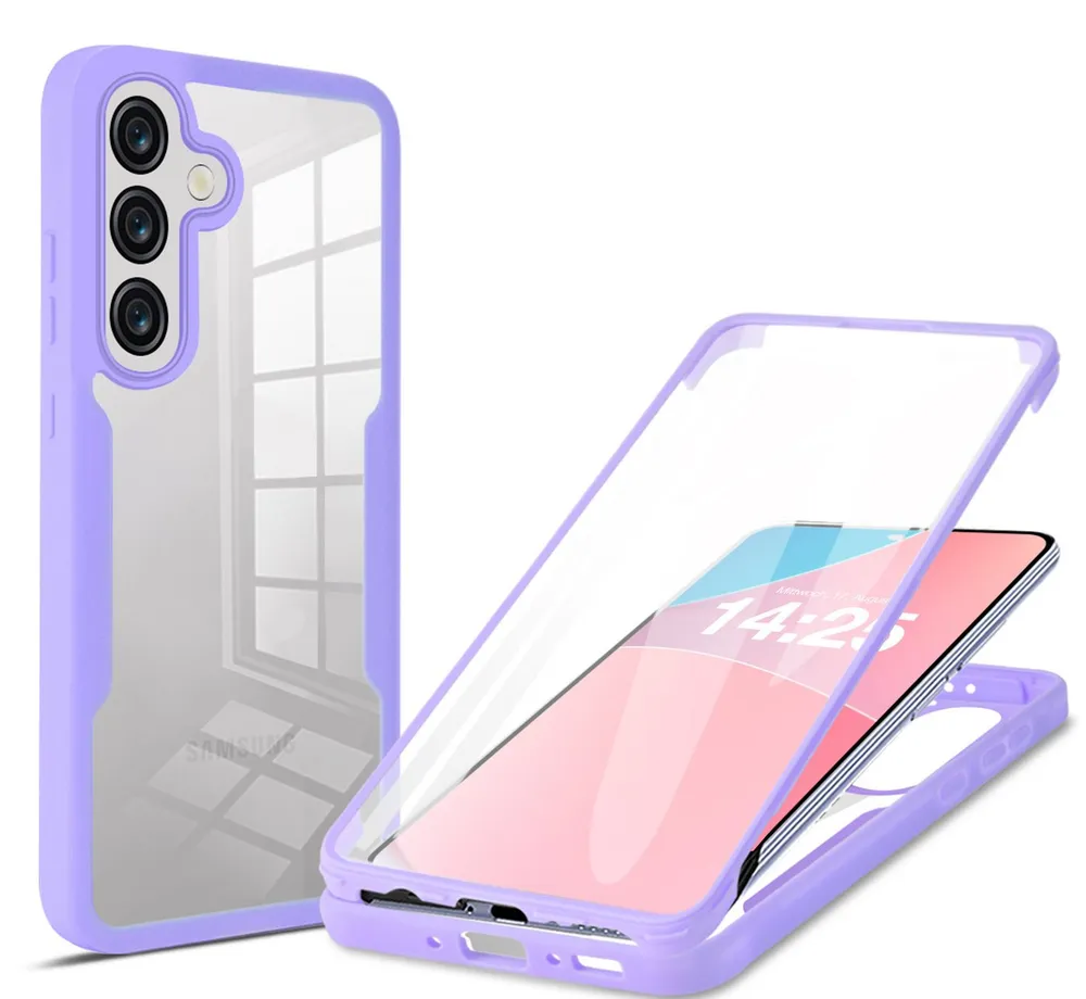 Tec-Expert Handyhülle 360 Grad Hülle für Samsung Galaxy A56 5G 6.7 Zoll, 6.7, Rundum Schutz Cover Case Hülle robust