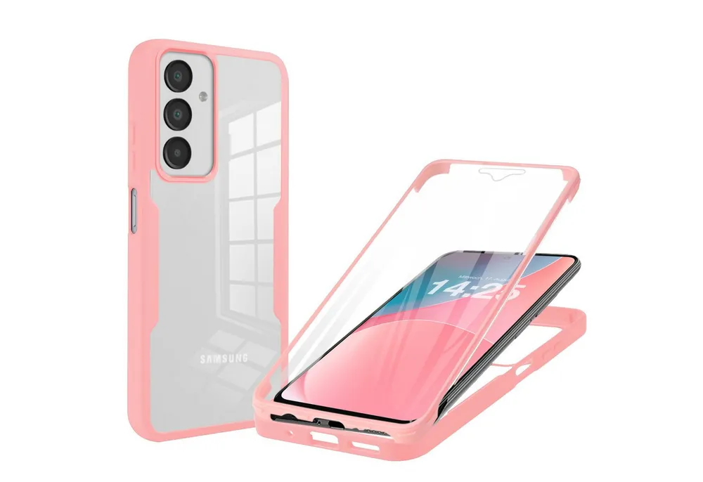 Tec-Expert Handyhülle 360 Grad Hülle für Samsung Galaxy A17 / A17 5G 6.7 Zoll, 6.7", Rundum Schutz Cover Case Hülle robust