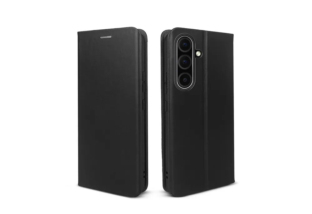 Tec-Expert Handyhülle Echtleder Hülle für Samsung Galaxy A56 5G 6.7 Zoll, 6.7, Cover Klapphülle Case mit Kartenfach RFID Schutz aufstellbar