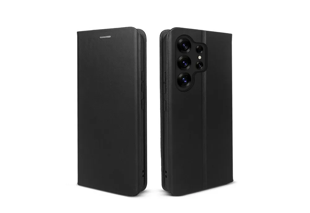 Tec-Expert Handyhülle Echtleder Klapp Hülle für Samsung Galaxy S26 Ultra, Cover Klapphülle Case mit Kartenfach RFID Schutz aufstellbar