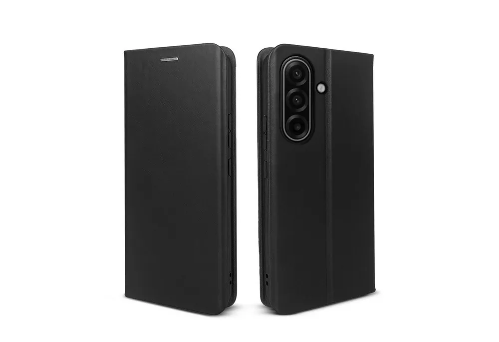 Tec-Expert Handyhülle Echtleder Klapp Hülle für Samsung Galaxy A57 5G 6.7 Zoll, 6.7, Cover Klapphülle Case mit Kartenfach RFID Schutz aufstellbar