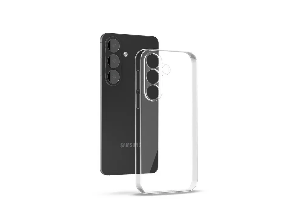 Tec-Expert Handyhülle Handy Hülle Cover für Samsung Galaxy S26, Slim Case Bumper Schutzhülle Transparent flexibel