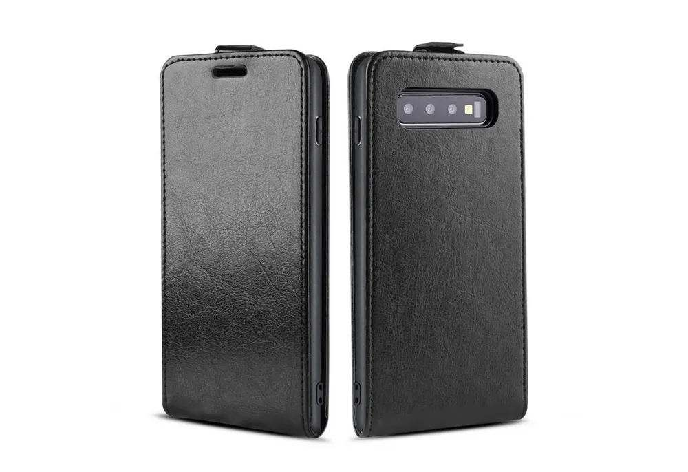 Tec-Expert Handyhülle Klapp Hülle für Samsung Galaxy S10 6.1 Zoll, 6.1", Tasche Klapphülle Case mit Kartenfach Fliphülle vertikal