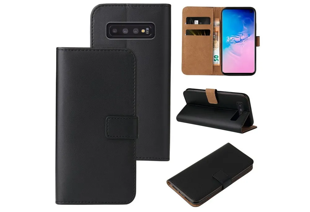 Tec-Expert Handyhülle Klapp Hülle für Samsung Galaxy S10 6.1 Zoll, 6.1, Flip Case für Samsung Galaxy S10