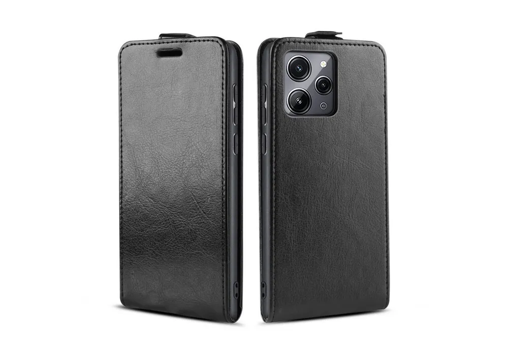 Tec-Expert Handyhülle Klapp Hülle für Xiaomi Redmi 12 6.79 Zoll, 6.79", Tasche Klapphülle Case mit Kartenfach Fliphülle vertikal