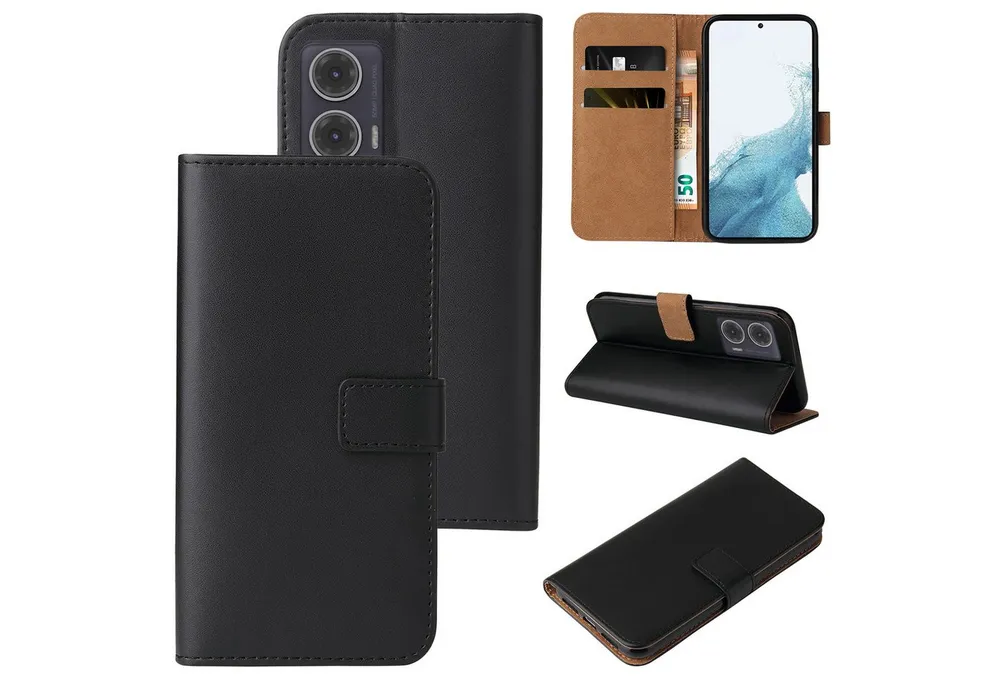 Tec-Expert Handyhülle Klapp Hülle für Motorola Moto G35 5G 6.72 Zoll, 6.72, Flip Case für Motorola Moto G35 5G