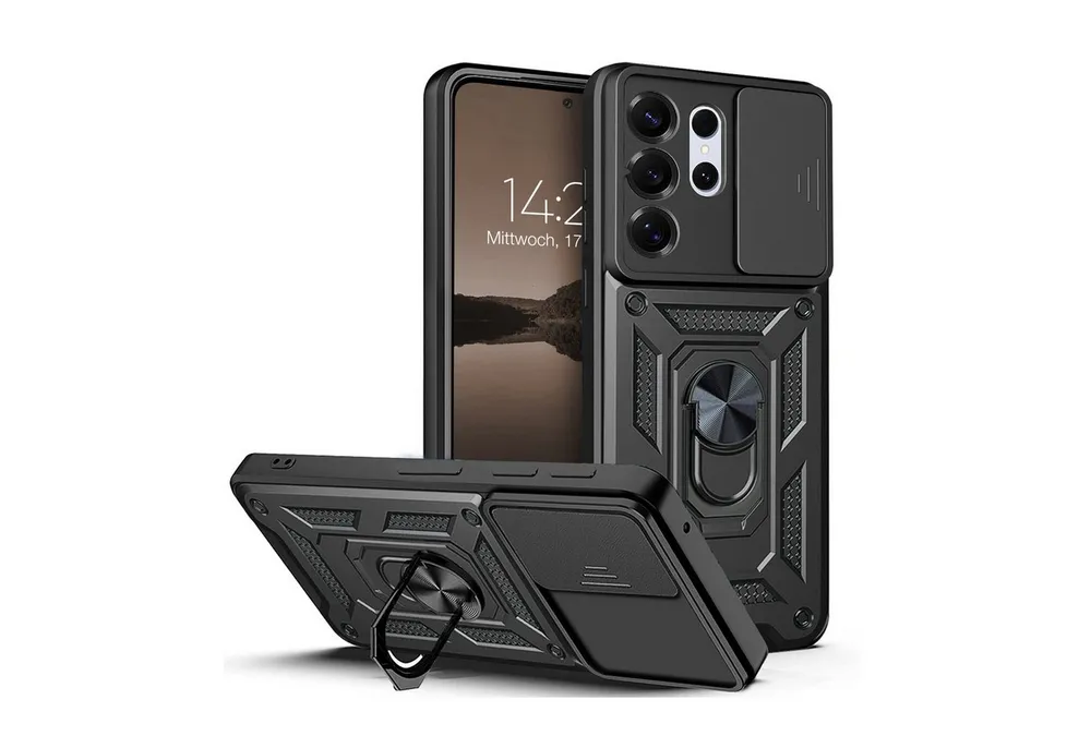 Tec-Expert Handyhülle Outdoor Cover Hülle für Samsung Galaxy S26 Ultra, Premium Hülle mit Kameraschutz aus verstärktem Polycarbonat