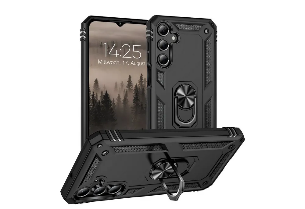 Tec-Expert Handyhülle Outdoor Cover Hülle für Samsung Galaxy A16 / A16 5G 6.7 Zoll, 6.7, Premium Hülle aus verstärktem Polycarbonat