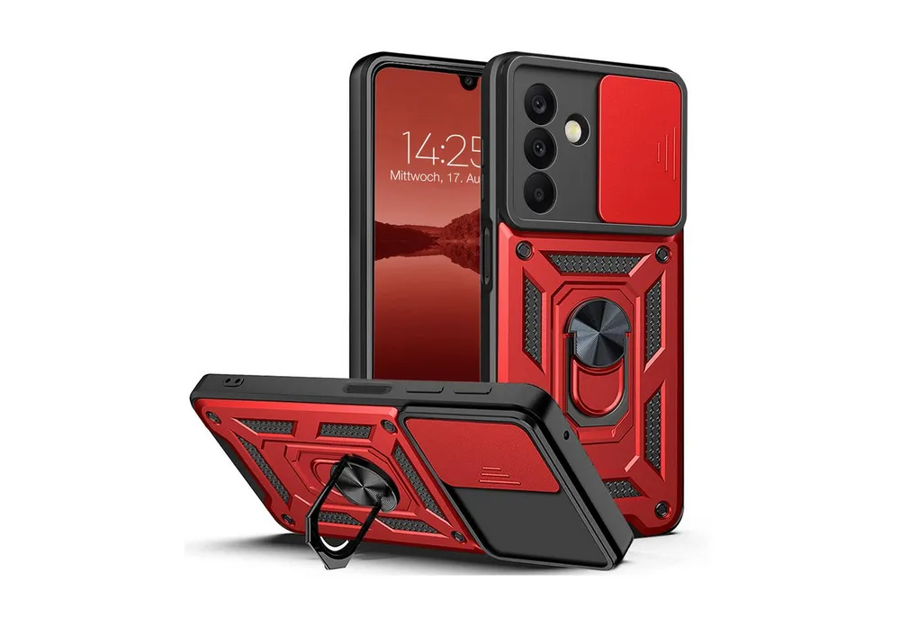 Tec-Expert Handyhülle Outdoor Cover Hülle für Samsung Galaxy A17 / A17 5G 6.7 Zoll, 6.7", Premium Hülle mit Kameraschutz aus verstärktem Polycarbonat