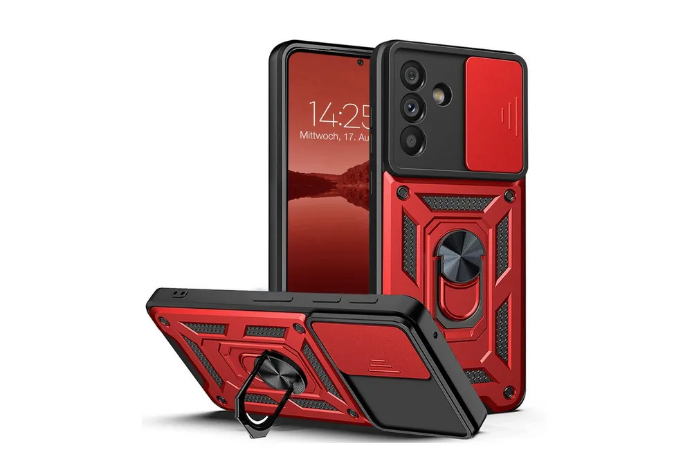 Tec-Expert Handyhülle Outdoor Cover Hülle für Samsung Galaxy A57 5G, Premium Hülle mit Kameraschutz aus verstärktem Polycarbonat