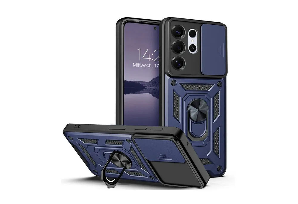 Tec-Expert Handyhülle Outdoor Cover Hülle für Samsung Galaxy S26 Ultra, Premium Hülle mit Kameraschutz aus verstärktem Polycarbonat