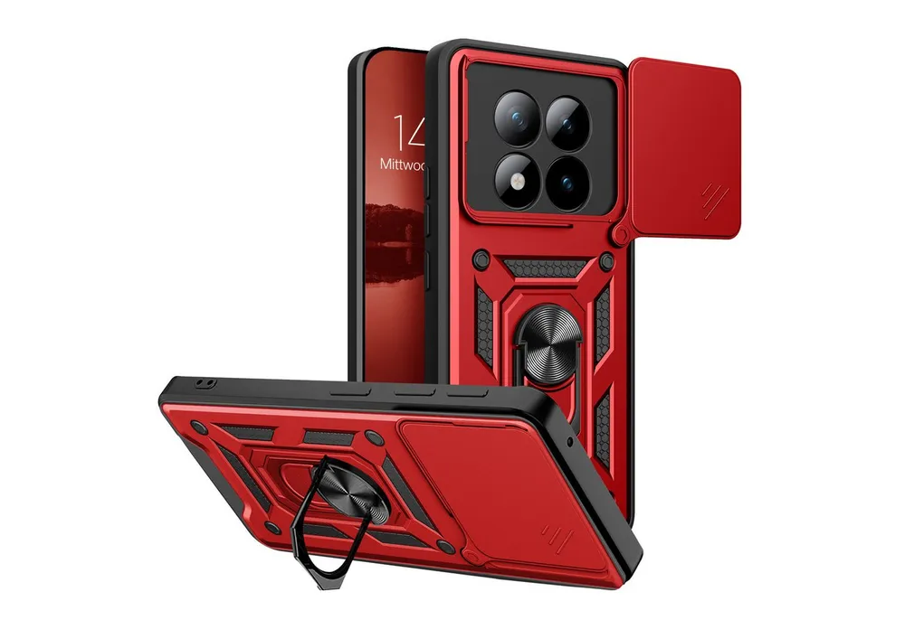 Tec-Expert Handyhülle Outdoor Cover Hülle für Xiaomi Redmi Note 15 Pro+ 5G, Premium Hülle mit Kameraschutz aus verstärktem Polycarbonat