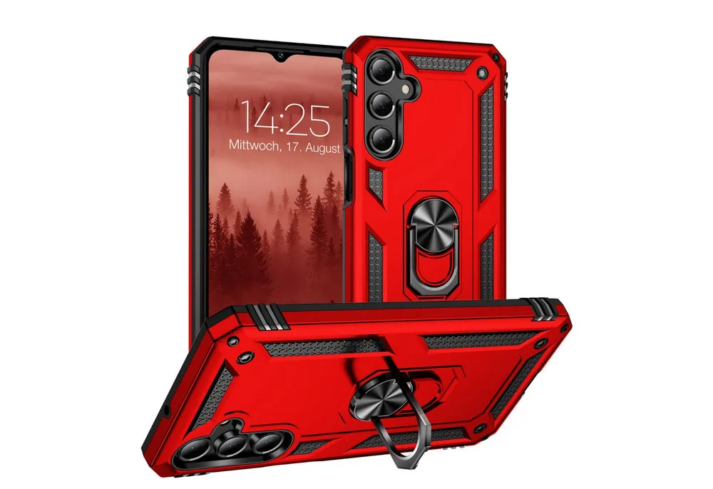 Tec-Expert Handyhülle Outdoor Cover Hülle für Samsung Galaxy A16 / A16 5G 6.7 Zoll, 6.7, Premium Hülle aus verstärktem Polycarbonat
