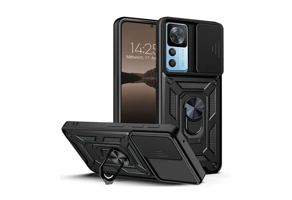 Tec-Expert Handyhülle Outdoor Cover Hülle für Xiaomi 12T / 12T Pro 6.67 Zoll, 6.67", Premium Hülle mit Kameraschutz aus verstärktem Polycarbonat