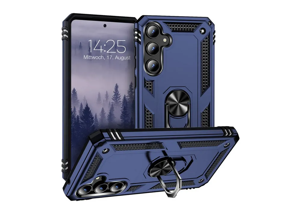 Tec-Expert Handyhülle Outdoor Cover Hülle für Samsung Galaxy A55 5G 6.6 Zoll, 6.6, Premium Hülle aus verstärktem Polycarbonat