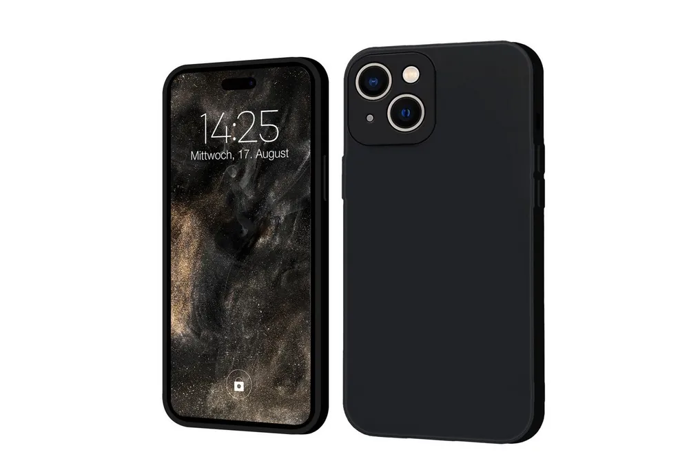 Tec-Expert Handyhülle SoftGrip Cover Hülle für Apple iPhone 15 6.1 Zoll, 6.1, Schutzhülle mit Soft Touch Oberfläche für Apple iPhone 15