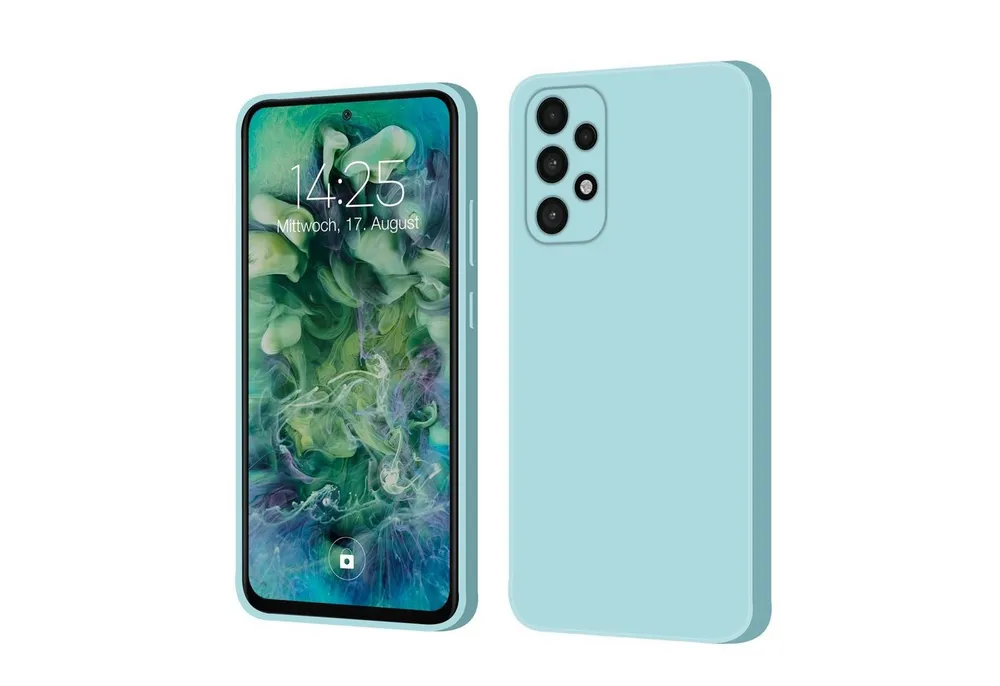 Tec-Expert Handyhülle SoftGrip Cover Hülle für Samsung Galaxy A53 5G, Handy Case Bumper integrierter Kameraschutz flexibel