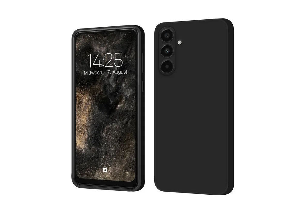 Tec-Expert Handyhülle SoftGrip Cover Hülle für Samsung Galaxy A17 / A17 5G 6.7 Zoll, 6.7", Handy Case Bumper integrierter Kameraschutz flexibel