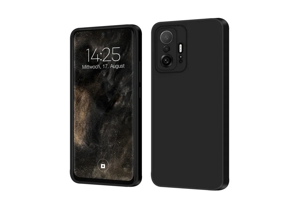 Tec-Expert Handyhülle SoftGrip Cover Hülle für Xiaomi 11T, Handy Case Bumper integrierter Kameraschutz flexibel