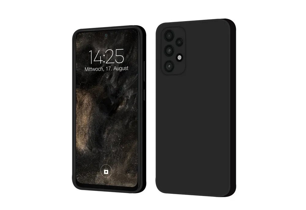 Tec-Expert Handyhülle SoftGrip Cover Hülle für Samsung Galaxy A53 5G, Handy Case Bumper integrierter Kameraschutz flexibel