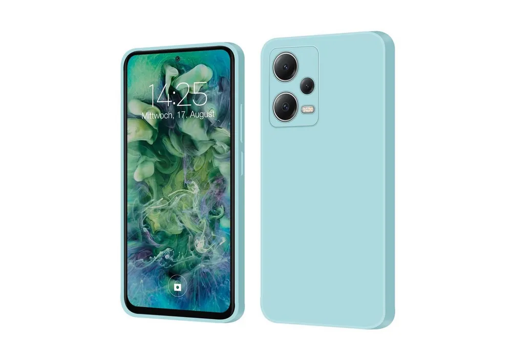 Tec-Expert Handyhülle SoftGrip Cover Hülle für Xiaomi Redmi Note 12 Pro 5G, Handy Case Bumper integrierter Kameraschutz flexibel