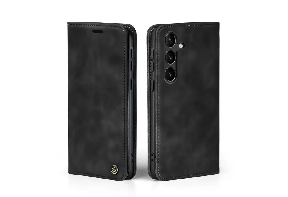 Tec-Expert Handyhülle Tasche Hülle für Samsung Galaxy S23 FE 6.4 Zoll, 6.4, Cover Klapphülle Case mit Kartenfach Fliphülle aufstellbar