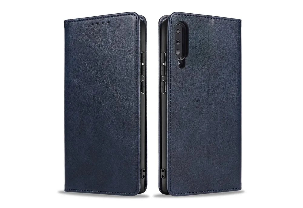 Tec-Expert Handyhülle Tasche Hülle für Samsung Galaxy A50 6.4 Zoll, 6.4", Cover Klapphülle Case mit Kartenfach Fliphülle aufstellbar