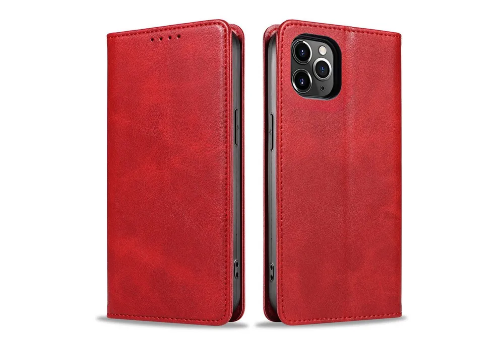 Tec-Expert Handyhülle Tasche Hülle für Apple iPhone 11 Pro Max 6.5 Zoll, 6.5", Cover Klapphülle Case mit Kartenfach Fliphülle aufstellbar