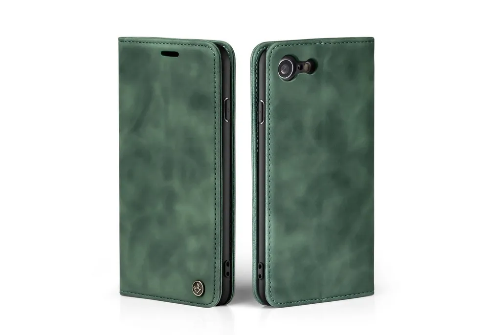 Tec-Expert Handyhülle Tasche Hülle für Apple iPhone 8 4.7 Zoll, 4.7, Cover Klapphülle Case mit Kartenfach Fliphülle aufstellbar
