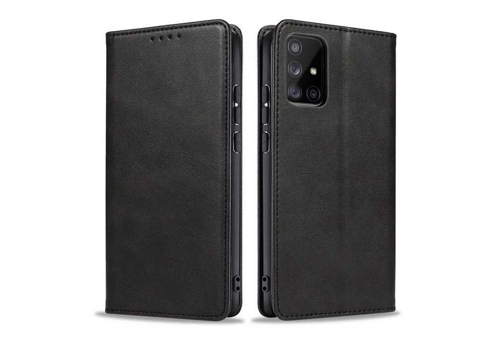 Tec-Expert Handyhülle Tasche Hülle für Samsung Galaxy A51 6.5 Zoll, 6.5", Cover Klapphülle Case mit Kartenfach Fliphülle aufstellbar