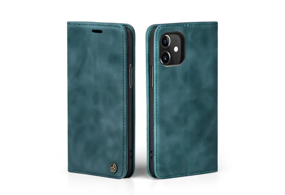 Tec-Expert Handyhülle Tasche Hülle für Apple iPhone 11 6.1 Zoll, 6.1, Cover Klapphülle Case mit Kartenfach Fliphülle aufstellbar