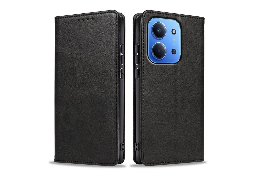 Tec-Expert Handyhülle Tasche Hülle für Xiaomi Redmi 15C 6.9 Zoll, 6,9", Cover Klapphülle Case mit Kartenfach
